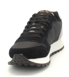 SUN68 – Scarpe Uomo Jaki Solid Nero con Grigio