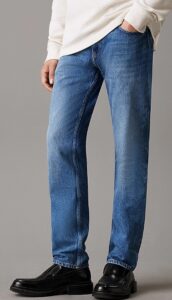 CALVIN KLEIN JEANS – Jeans Uomo Authentic Straight Denim Medium