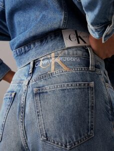 CALVIN KLEIN – Jeans Donna Mom Denim Medium