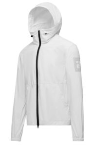 BOMBOOGIE – Giubbino Uomo Giacca Packable Antipioggia Bianco