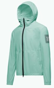 BOMBOOGIE – Giubbino Uomo Giacca Packable Antipioggia Pastello Acqua Marina