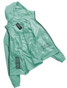 BOMBOOGIE – Giubbino Uomo Giacca Packable Antipioggia Pastello Acqua Marina