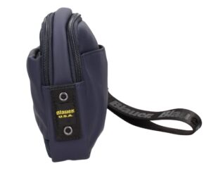 BLAUER – Pochette Uomo Thom in Tessuto Blu Navy