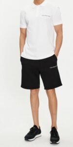 CALVIN KLEIN JEANS – Pantaloncini Uomo Sportivi Institutional Nero